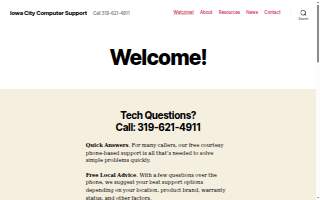 Iowa City Computer Support