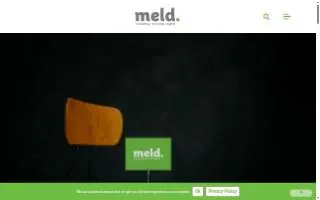 Meld Marketing website