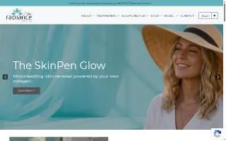 Radiance Medical Spa Medical spa website