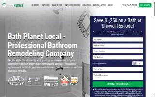 Bath Planet of Central Iowa website