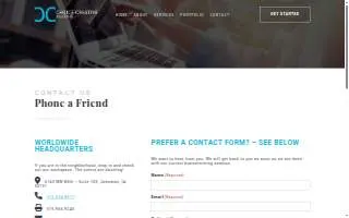 Choice Creative Solutions website