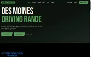 Des Moines Driving Range website