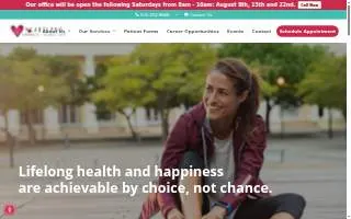 Heartland Chiropractic and Wellness Center website
