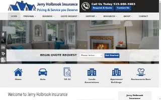 Jerry Holbrook Auto Home Renters Cycle Insurance Quote Grimes Johnston Iowa website
