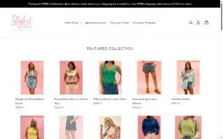 Styled. by JJ Boutique website