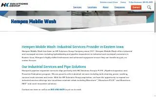 Hempen Mobile Wash, Inc. website