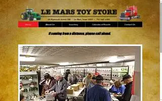 Le Mars Toy Store website