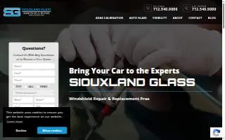 Siouxland Glass Inc. website