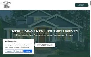 Classic Home Remodeling website