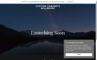 Custom Cabinets & Millwork, Inc. website