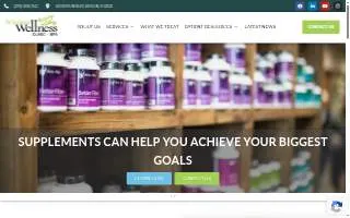 Wholistic Wellness Clinic Pc website