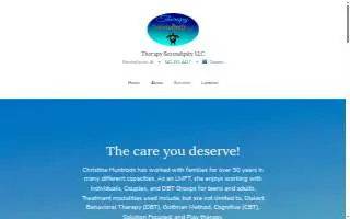 Therapy Serendipity LLC website
