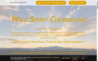 Wild Spirit Counseling website