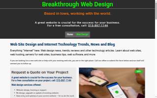 Breakthrough Web Design of Mason City