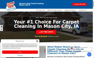 Heaven's Best Carpet Cleaning Mason City IA