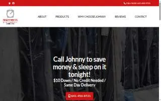 Mattress by Appointment North Iowa website