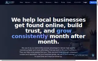 New Tech Advertising - AI Marketing Agency website
