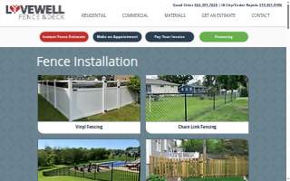 Lovewell Fence & Deck of Muscatine