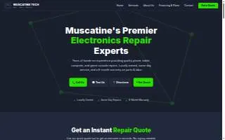 Muscatine Tech website