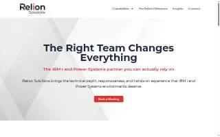 Relion Insurance Solutions of Muscatine website