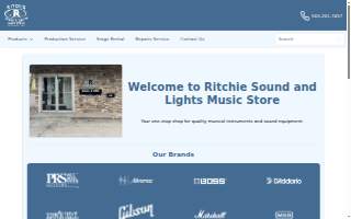 Ritchie Sound and Lights Music Store