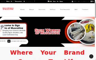 Sign Works of Muscatine