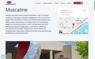 Stanley Consultants website