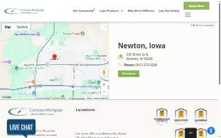 Compass Mortgage, Inc. of Newton website