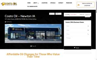 Costa Oil - 10 Minute Oil Change-Newton