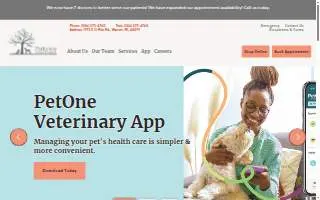 Parkview Animal Hospital of Newton website