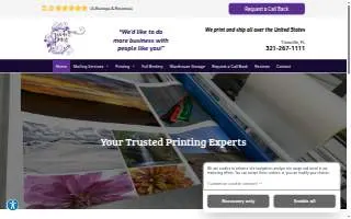Graphic Printing & Designs of North Liberty website