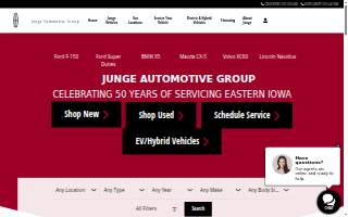 Junge Ford North Liberty Service