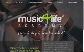 Music4Life of North Liberty website