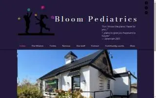 Bloom Pediatrics Ottumwa website