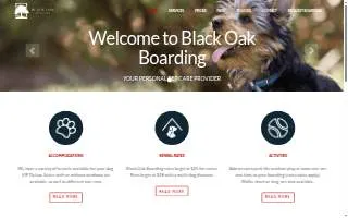 Black Oak Boarding website