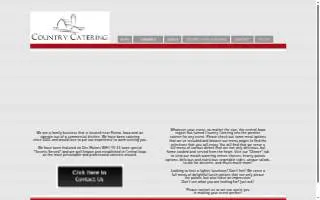 Country Catering website