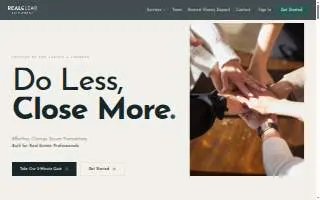 RealClear Settlement & Exchange of Pella website