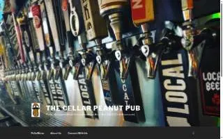 The Cellar Peanut Pub website