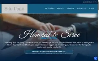 Van Dyk-Duven Funeral Home website