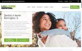 Lakeside Dental of Pleasant Hill website
