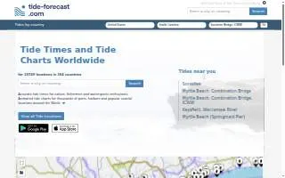 Tide Wash website