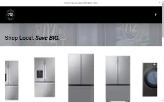 712 Appliance Garage website
