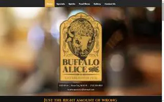 Buffalo Alice website
