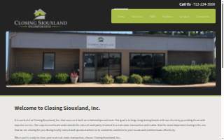 Closing Siouxland, Inc.