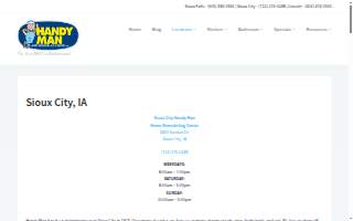 Handy Man Home Remodeling Center