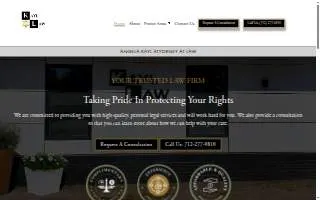 Kayl Law website