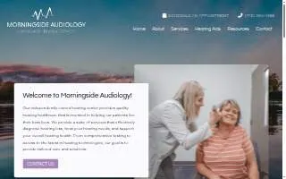 Morningside Audiology website