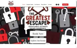 The Greatest Escape of Sioux City website