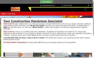 ToDo List Pro website