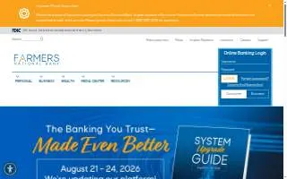 Farmers Trust & Savings Bank website